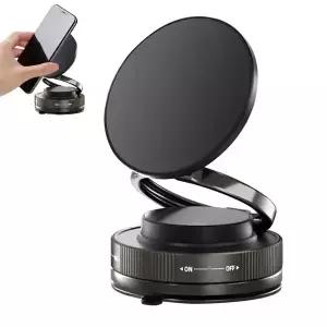 호환  자동차용 기 자석 거치대 식 진공 흡착컵 360도 회전  자석 흡착 브래킷 내비게이션 유니버