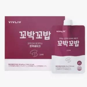 꼬박꼬밥 고구마맛 파우치 프로틴 단백질 쉐이크 7포