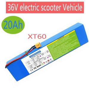 36V 10S3P 배터리 전자 스쿠터 팩 18650 리튬 이온 500W 고출력 대용량 42V바이크 오토바이 XT60 플매트 카