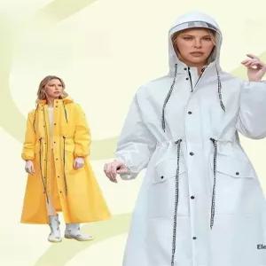 우비 노랑 레인코트 골프 여성 비옷 우의 여성