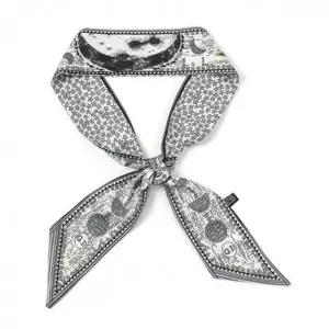 여자 스카프 사계절 달 미니스카프 쁘띠 양면