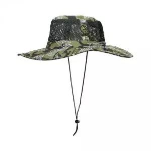 사파리 밀짚 모자 그린 등산 농사 작업