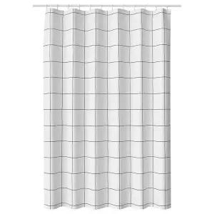 [마켓비]이케아 JAMTSTARR 옘트스타르 샤워커튼 180x200cm 방수커튼 샤워가림막 욕실커튼 목욕커튼