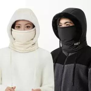 남여공용 올인원 패딩 스타일 겨울 멀티 후드 넥워머 (KYR-WFGDSJ6)