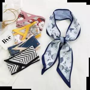 멀티 면실크 쁘띠 스카프 USS051