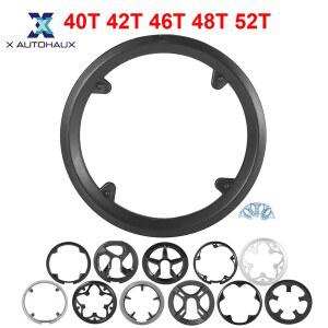 자전거 크랭크 셋 크랭크 체인 휠 가드 보호대 Sprock 링 커버 보호 크랭크가드 40T42T 46T 48T 52T4/5