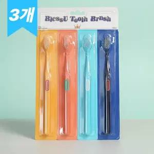 블레쥬 스케일링 칫솔 4개입_3세트 치과칫솔 치석제거 어금니 미세모 잇몸칫솔 엠보싱모 작은헤드