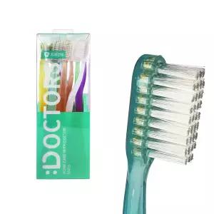 닥터스 치석칫솔 치석제거 일반모 강한모 딱딱한 단단한 뻣뻣한 대용량 12개