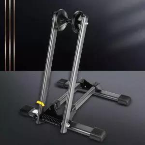 [콩심팥심]수납 방지 스크래치 거치대 자전거 활용 공간 듀얼 자전거고정대