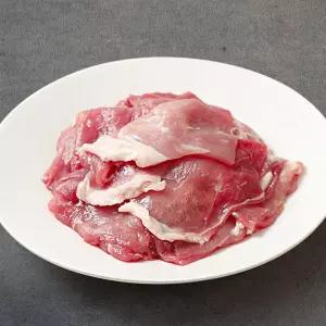 [숨비포크]제주 한돈 뒷다리살 (두루치기용) 500g x 2팩