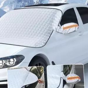 자석고정가리개 차량 전면유리 햇빛차단 가리개 커버 자석형 백미러덮개