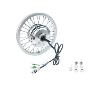 전기 자전거 허브 모터 개조 키트 350W 14-26인치 앞/뒤 구동, 산악/도시/접이식/통근용 DIY 업그레이드