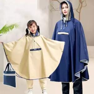 [골드스마일]노버트 사이클링 이중 방수 케이프 라인 레인코트