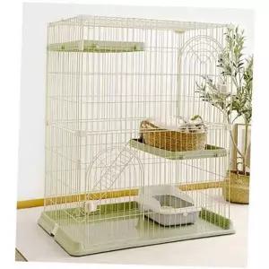 조립식 고양이 울타리 반려동물 고양이 장 케이지 2단 중형