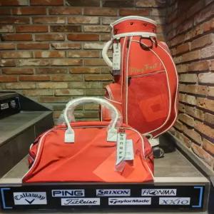 마스터스 온오프 휠캐디백 세트 레드