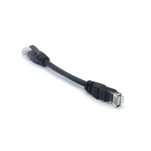 검정색 10CM 15cm 20cm 1m 2m CAT5 UTP 이더넷 네트워크 케이블 남성-남성 RJ45 패치 LAN 숏