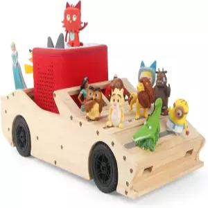 토니박스 및 토니 피규어 보관 선반(우드 트레일러)용 탈라다드 놀이 차량 방용 플레이어 캐릭터와