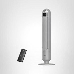 침실용 Dreo 타워 선풍기, 90 진동 3가지 모드, 4가지 속도, 8시간 타이머 냉각 선풍기 가정, 거실, 사무실, 회색