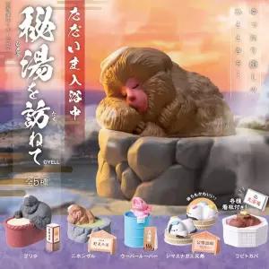 금비가 온천 동물 피규어 미니어쳐 랜덤피규어 데스크테리어