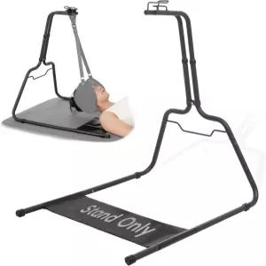 목 감압용 스트레칭 해먹 스탠드 경추 견인 장치 스틸 헤비 듀티 감압기 스트랩 프레임 긴장 용 전용