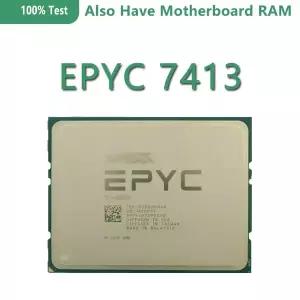 7413 EPYC CPU 프로세서 24C 48T 2.65GHz 3.6GHz 128MB 180W 24 코어 48 스레드 SP3 서버 마더보드 1P 2P D