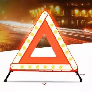 차량용삼각대 안전삼각대 빛 비상 반사 빛반사ijk910