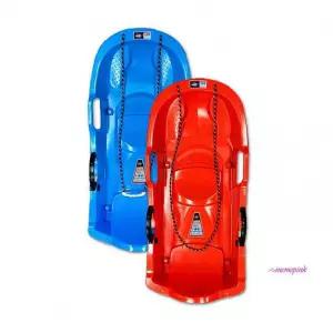 국산 핸드 방조절가능 브레이크 고급썰매 눈썰매 기능 플라스틱 강화yza031