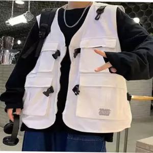 밀리터리룩패션 남성 패션 힙한 빅사이즈 가을 조끼 남자 룩북