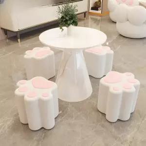 악락 싱글 귀여운 커피 테이블 조합 암체어 눕는 독서 낮잠 휴식 1인용 안락의자