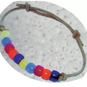 초등 돌봄교실 자외선 비즈 팔찌만들기 실습세트 15인용 발명반 방학특강 학교