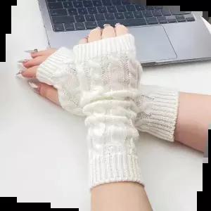 태권도선물 인스타손토시 촬영용 꽈배기 니트 핸드워머 1개