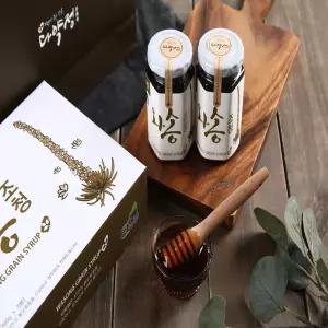 저온으로달여부드럽고 달콤한 와송조청260g 3병 와송 발효 음료 몸에좋은 과일액기스 선물 선물용