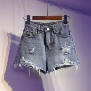 핫팬츠 빅 여하이 사이즈 초미니 슬림 여름 라인 반바지