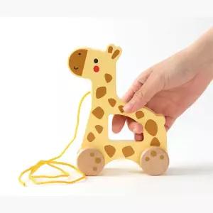 영유아 소근육 원목 빠방이 기린 걸음마 장난감 아기걸음마 아기걷기