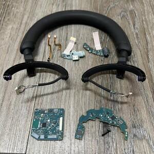 소니호환 호환호환 WH-1000XM5 헤드폰 헤드밴드 브래킷 스피커 유닛 충전 포트 메인 보드 소음 감소 라벨용