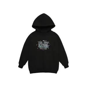 블랙야크 키즈 BK여아롱 후드티셔츠 R1BKTSW1907-BK