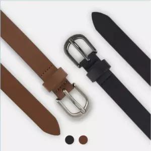 백화점 지오다노 여자 베이직 가죽 레더 벨트 435501