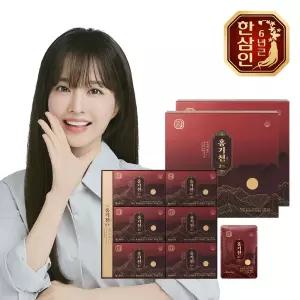 농협홍삼 한삼인 홍기천 6년근 진세노이드 골드 50ml 30포 2개 +쇼핑백