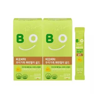 (정품) 비오비타 우리가족 쾌변젤리 골드 20포 2박스