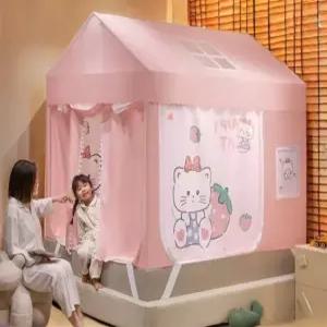 아이방 텐트 벙커침대 암막 유아 키즈 동굴 가림막 숨바꼭질 하우스