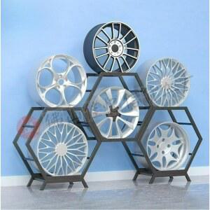 거치대 보관 앵글 철제 16개 어랙 대용량 바퀴 다층 레드 타어어샵 적재 9개 실버