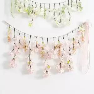 아트박스/플라워트리 벚꽃 봄 조화 가랜드 프라임 100x55cm (DIY) 2컬러