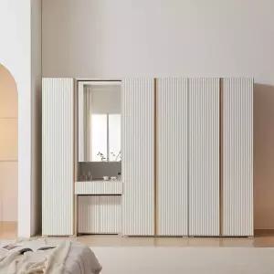 바엘 키큰 템바보드 수납 화장대 옷장 세트 2600 JNF140