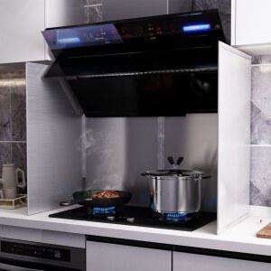 스텐 주방 방열판 화구 길이 기름 가림막 가스렌지 업소용 3단 40 접이식 80