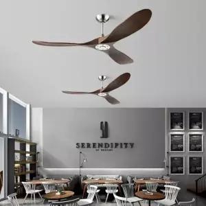 프리미엄 샌드니켈 42인치 다크월넛 거실 방등 조용한 천정 씰링팬 천장형선풍기 B