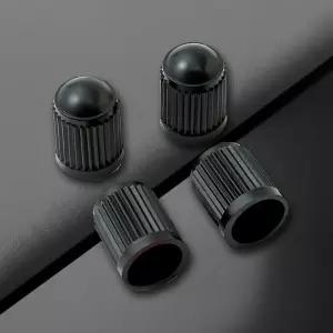 제로갭 자동차 타이어 밸브캡 고무 블랙 1p