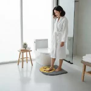 (타입 A1-50x55cm)욕실용 극세사 현관 인테리어 러그 카펫 55cm