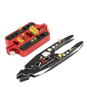 보호 알루미늄 합금 바나나 스테이션 지그 플러그 납땜 플러그용 플라이어 다기능 RC