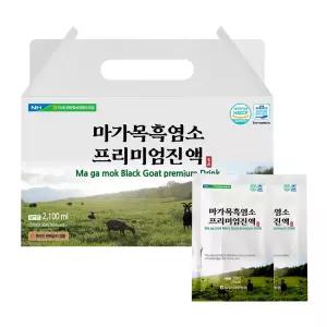 지리산마천농협 마가목 흑염소 프리미엄 진액70ml 30개입 6개