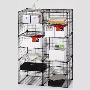 [아도라하우스]내마음대로 옷장정리 철제 수납선반 4단